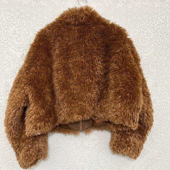 Maeve Anthropologie Teddy Zip Up Jacket - Picture 7 of 11